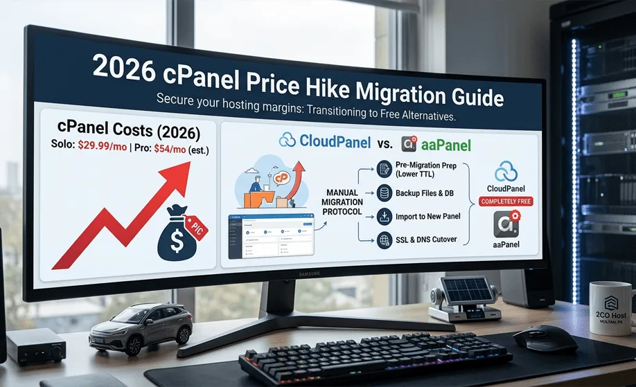 The 2026 cPanel Price Hike: Is it Time to Migrate to CloudPanel or aaPanel?